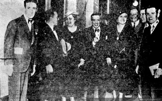 "Felisa Vergara e Isabel Morel hacen campaña en el Congreso para obtener el sufragio femenino, marzo de 1933". Foto: www.memoriachilena.cl