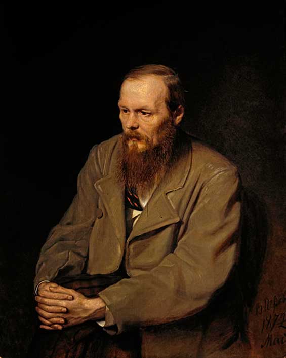 Fiódor Dostoyevski, por Vasily Perov (1872).
