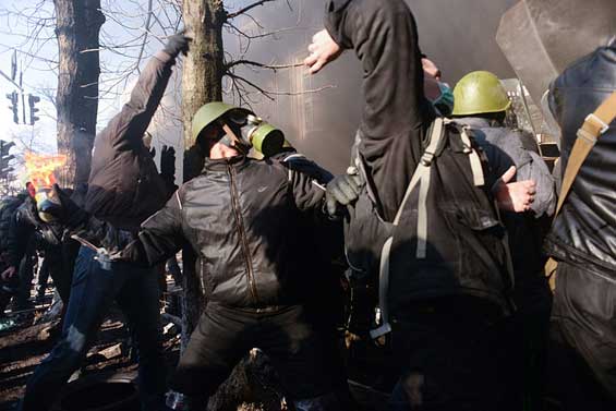 Foto tomada el 18 de febrero reci´n pasado, en Kiev, capital de Ucrania | (CC) Mstyslav Chernov/Unframe/http://www.unframe.com/