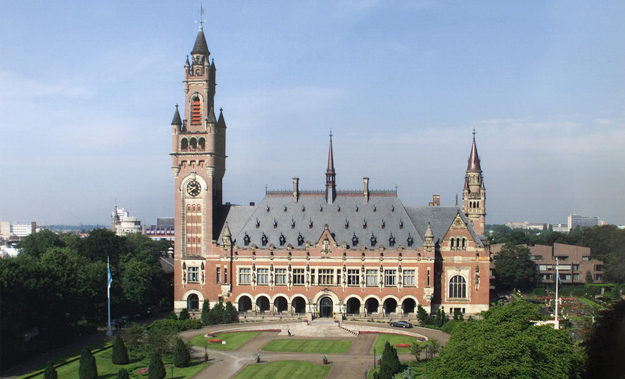 Sede de la Corte Internacional de Justicia, Palacio de la Paz, en La Haya