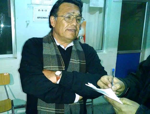 Jaime Quijada, presidente electo a nivel distrital.