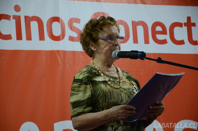 Ivonne Vásquez, presidenta de la Junta de Vecinos Ciudad Satélite.