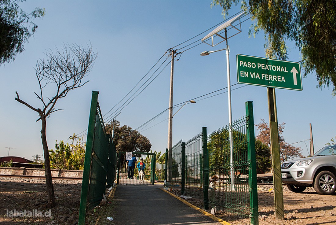 Se plantea la construcción de una pasarela elevada “Calle El Álamo” (10+220P.K).