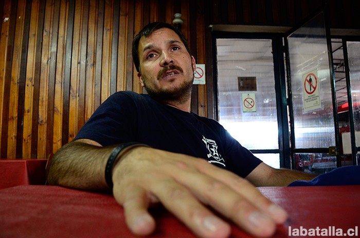 Mauricio Trincado, teniente de la Primera Compañía de Bomberos de Maipú.