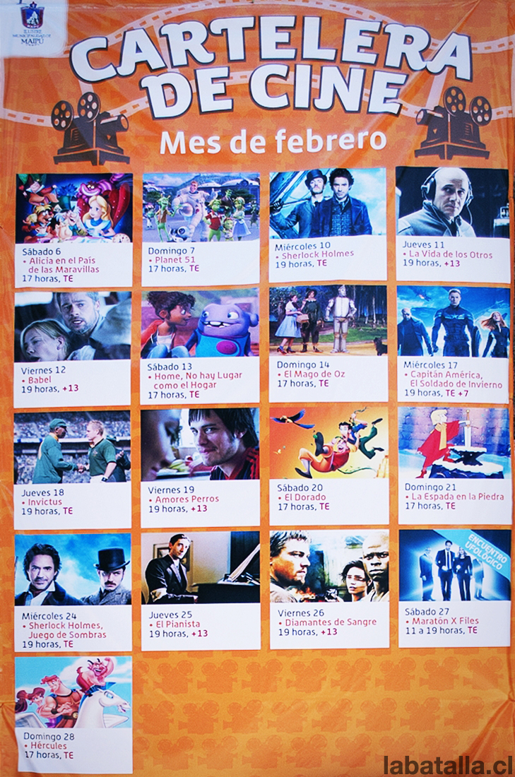 Cartelera de Cine (1)