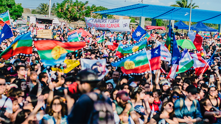 Marcha en Maipú