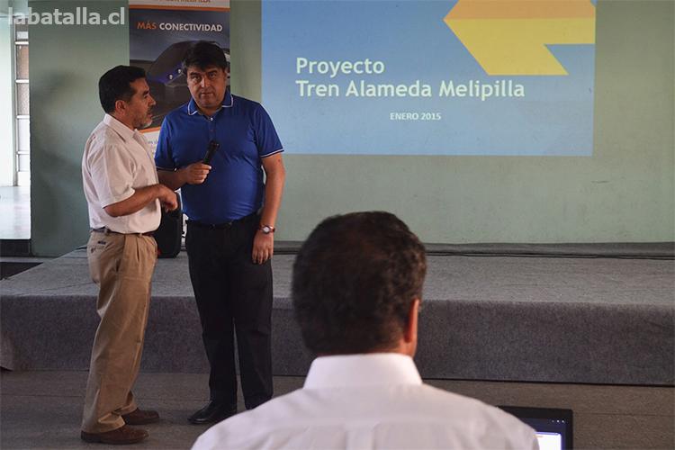 Los consejeros regionales Luciano Pavez y Freddy Campusano.