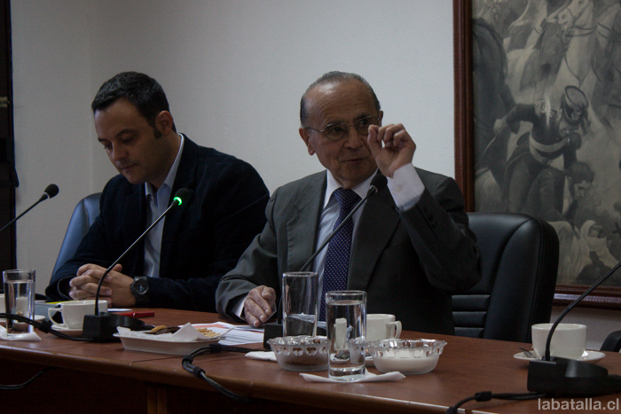 El concejal Herman Silva. 