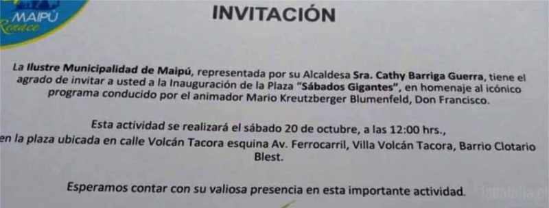 Invitación