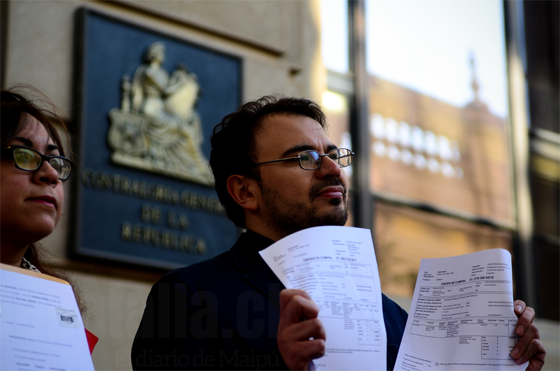 El abogado Rafael Ferrada. de la Agrupación Todas y Todos. 