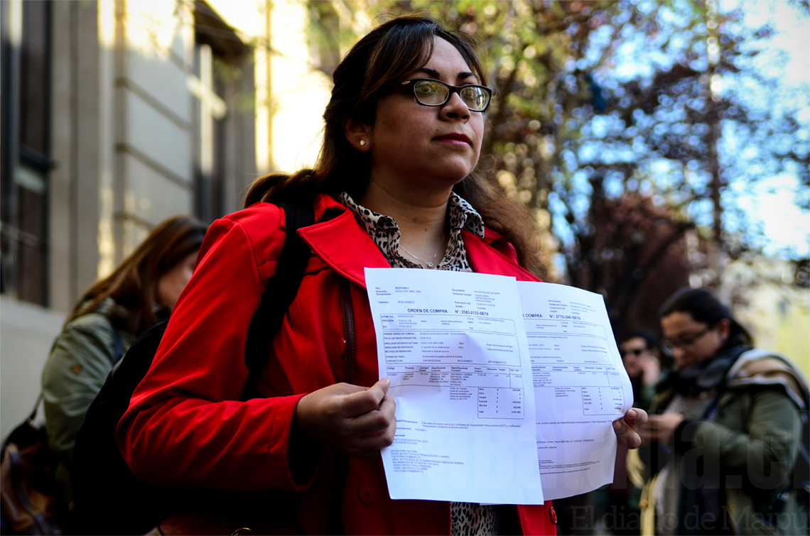 La abogada Paula Peña Muñoz, de la misma agrupación.