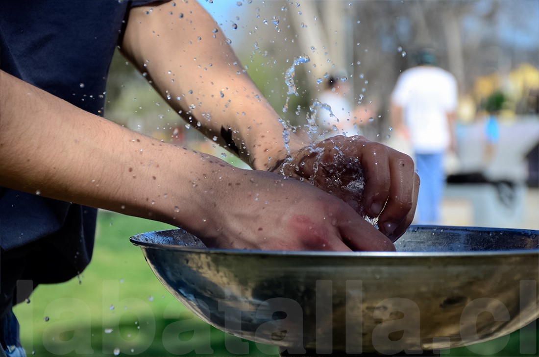 Bebedero en el sector del skatepark. Se espera contra con otro en el sector de los juegos infantiles prontamente.